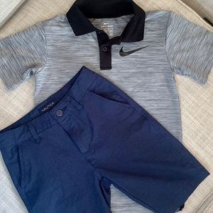 NIKE Sweat Proof Shirt + NAUTICA Trunks (BOTH)!!!!